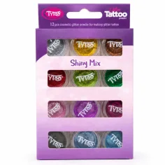 imagen de Tytoo: Shiny Mix – Mezcla Brillante Set de 12 Piezas de Purpurina 1