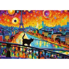 imagen de Un gato en París rompecabezas HQ de 1000 piezas - Trefl 2