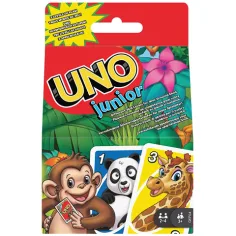 UNO Junior juego de cartas de animales - Mattel