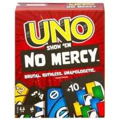 UNO No Mercy: No hay piedad juego de cartas - Mattel