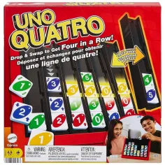 UNO Quatro juego de mesa - Mattel