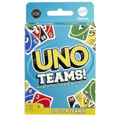 UNO Teams juego de cartas - Mattel