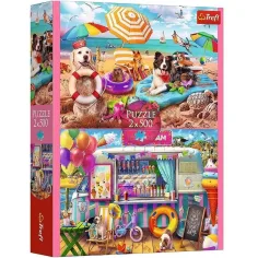 Vacaciones rompecabezas 2x500 piezas - Trefl