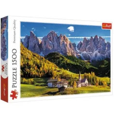 Val di Funes, Dolomitas - Puzzle de 1500 piezas - Trefl