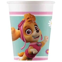 Vaso de papel de Patrulla Canina 8 unidades 200ml