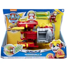 Vehículo de Marshall Mighty Pups de Patrulla Canina - Spin Master
