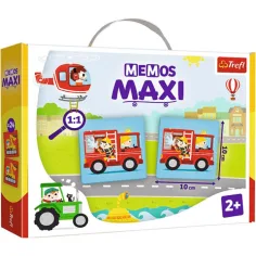 Vehículos Maxi juego de memoria 24 piezas - Trefl