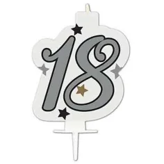 Vela de cumpleaños número - 18