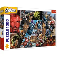 Vengadores el poder de los héroes puzzle de 1000 piezas – Trefl