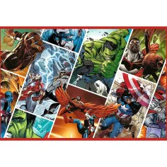 imagen de Vengadores los defensores del mundo 2x200 piezas puzzle – Trefl 2