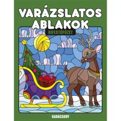 Ventanas mágicas - Libro para colorear de Navidad