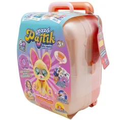Viajeros amigos – Bree SunShine Napsugár Letti figura de peluche con maleta y almohada de viaje