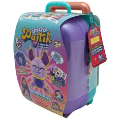 Viajeros amigos – Lavi Starlight Luz de Luna figura de peluche con maleta y almohada de viaje