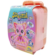 Viajeros amigos – Rosie Jetset Aventurera Kitti gato de peluche con maleta y almohada de viaje