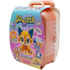Viajeros amigos – Solly Safari 2 Zorro de desierto Soma con maleta y almohada de cuello