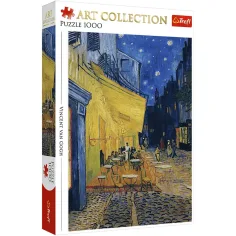 Vincent Van Gogh: Café nocturno 1000 piezas puzzle - Trefl