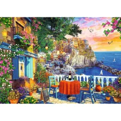 imagen de Vista de Cinque Terre 1000 piezas puzzle - Trefl 2