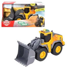 Volvo cargadora con efectos de luz y sonido 23cm - Dickie Toys