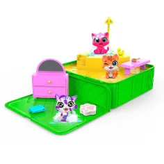 imagen de Washy Friends: Color Reveal Gatos de baño con jacuzzi y accesorios 2