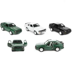 Welly: Audi Sport Quattro modelo de coche de metal en varias versiones 11cm