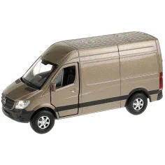 imagen de Welly: modelo de coche pequeño de metal Mercedes-Benz Sprinter en varias versiones de 11 cm 2