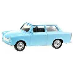 imagen de Welly: Modelo de coche pequeño de metal Trabant en varias versiones 1/64 3