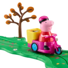 imagen de Whizz-Around Peppa cerdito con bicicleta set de juego 3