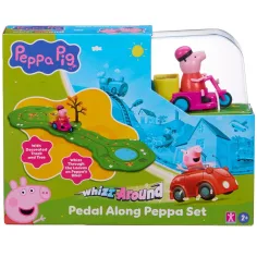 Whizz-Around Peppa cerdito con bicicleta set de juego