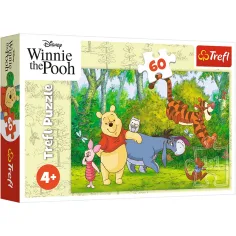 Winnie the Pooh y sus amigos puzzle de 60 piezas - Trefl