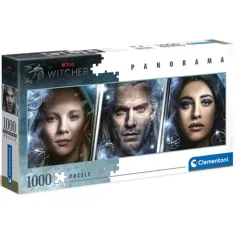Witcher: Puzzle panorámico de 1000 piezas - Clementoni