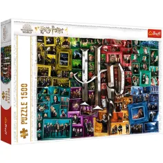 Wizarding World Harry Potter mundo mágico puzzle de 1500 piezas - Trefl