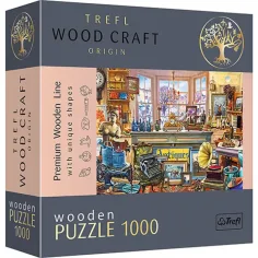 Wood Craft: Puzzle de Anticuario de 1000 piezas - Trefl
