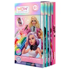 imagen de WOW Generation: set de 48 lápices de colores con cuaderno 2