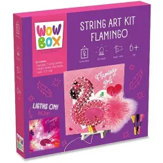 imagen de WowBox: Imagen de Hilo con Luz LED - Flamenco 1