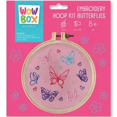 imagen de WowBox: Kit de Bordado - Mariposas 1