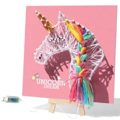 imagen de WowBox: Unicornio LED luz hilo creador set creativo 2