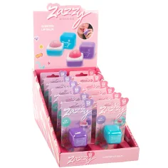imagen de Zazzy: Bálsamo labial aromatizado en varios aromas y colores 1ud 1