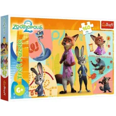 imagen de Zootropolis 2 Personajes divertidos rompecabezas de 160 piezas - Trefl 1