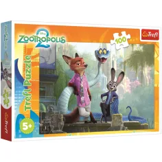 Zootropolis 2 rompecabezas de 100 piezas - Trefl
