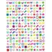 imagen de 1000 caballos pegatinas 1. - Álbum de pegatinas de pradera floreada 4