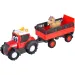 imagen de ABC Massey tractor de transporte de animales con caballo - Simba Toys 3