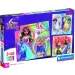 Academia de Unicornios puzzle Supercolor de 3x48 piezas - Clementoni
