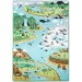 imagen de Alfombra de juego hábitat de animales con figuras de animales 200x150cm - Melissa & Doug 2