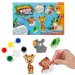 imagen de Animal Plaster: Set de yeso y pintura de animales y unicornios en varias versiones 1ud 2