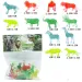 Animal World: Set de figuras de animales salvajes de 12 piezas transparente