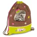 Animales del bosque - Mochila de gimnasia con erizo