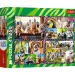 Animales divertidos 4x250 piezas puzzle - Trefl