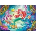 imagen de Ariel la sirenita 2 en 1 rompecabezas y colorear 108 piezas 50x35cm - Lisciani 2