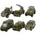 imagen de Army Die-Cast: Set de 6 coches pequeños militares 2