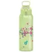 Ars Una: 3D Beach Flowers botella de agua verde con flores BPA libre 700 ml